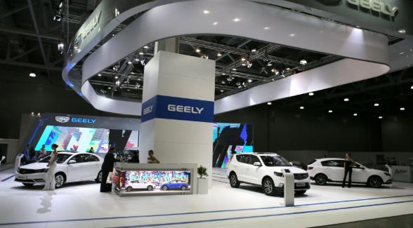 2025年上半年中國吉利汽車在圣彼得堡的經銷中心數量名列第一