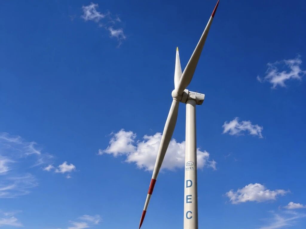 埃塞俄比亞最大風電項目阿伊薩風電項目第二階段首臺風機成功并網發電